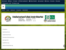 Tablet Screenshot of kfv-abi.de